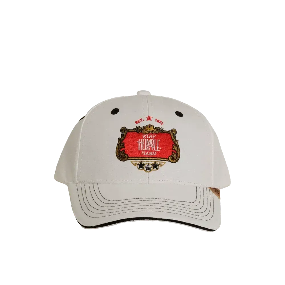 Stay Humble | Mens White Snapback Cap