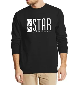 Superman Series Men Sweatshirt STAR S.T.A.R.labs autumn winter  2016 new fashion hoodies cool streetwear tracksuit high quality