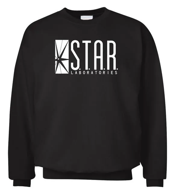 Superman Series Men Sweatshirt STAR S.T.A.R.labs autumn winter  2016 new fashion hoodies cool streetwear tracksuit high quality