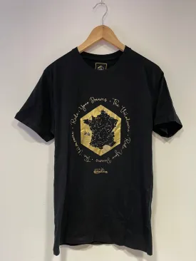 Team Jumbo Visma Velodrome T-shirt Black Gold