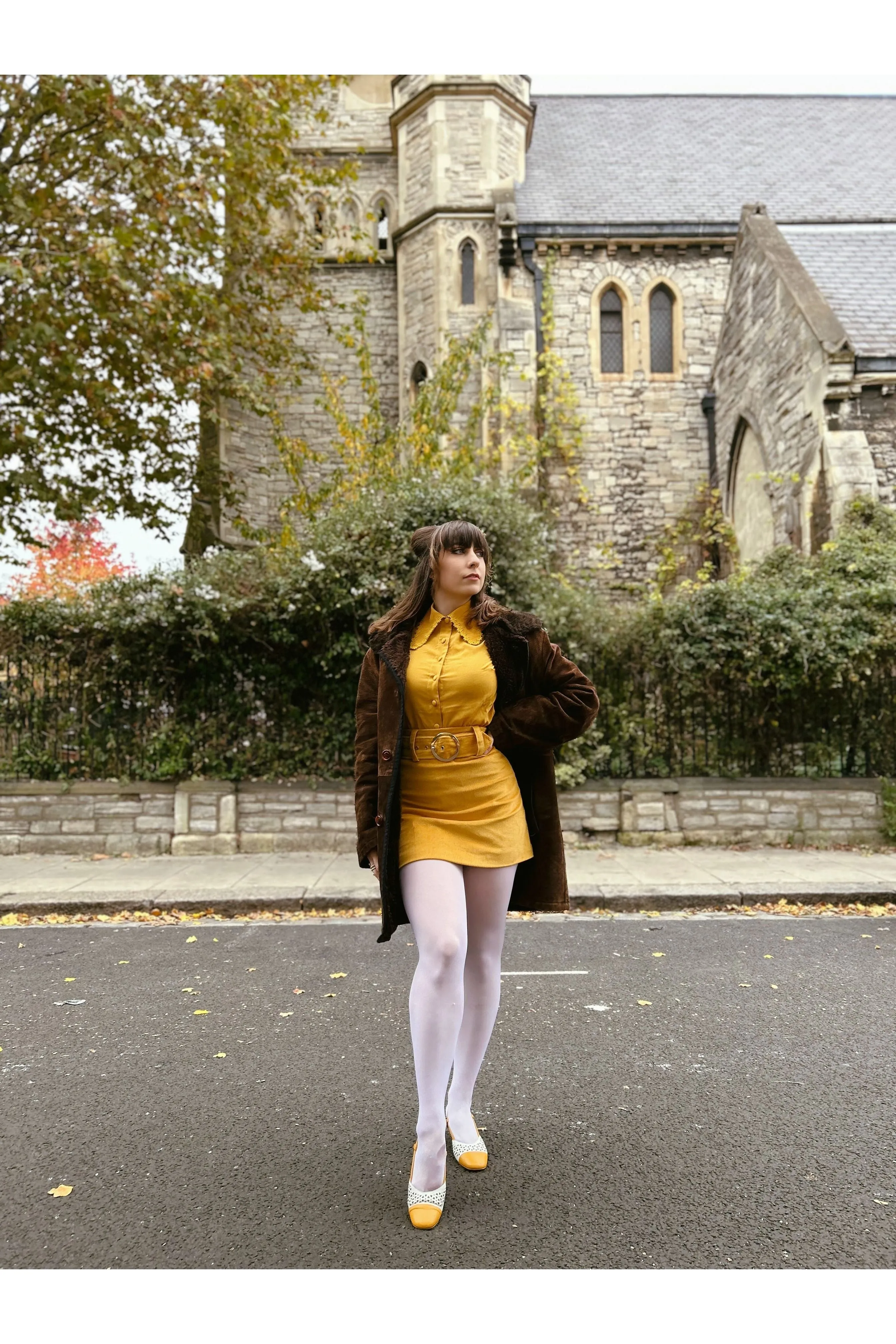 The Chain - Exclusive 'Cher' Mustard Corduroy - Skirt