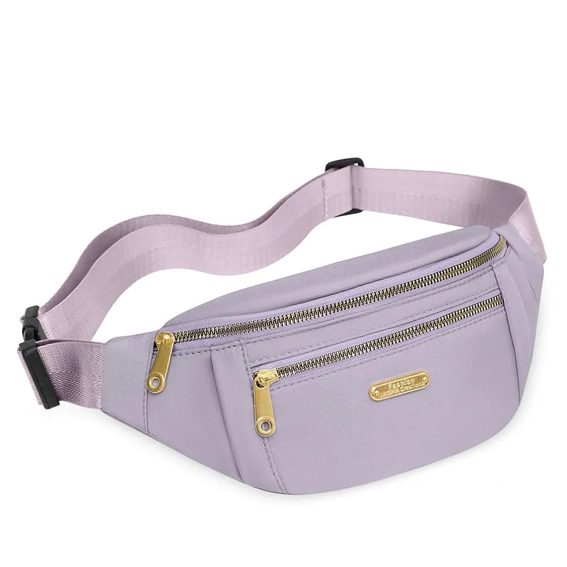 Trendy Waterproof Wallet Waist Purse