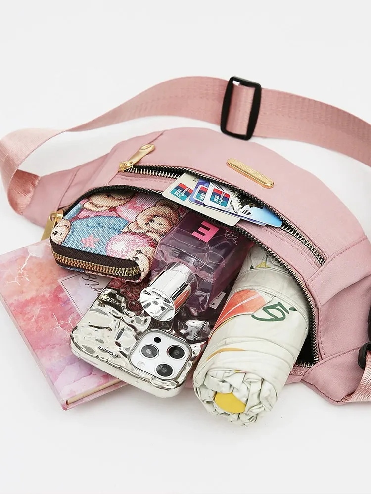 Trendy Waterproof Wallet Waist Purse