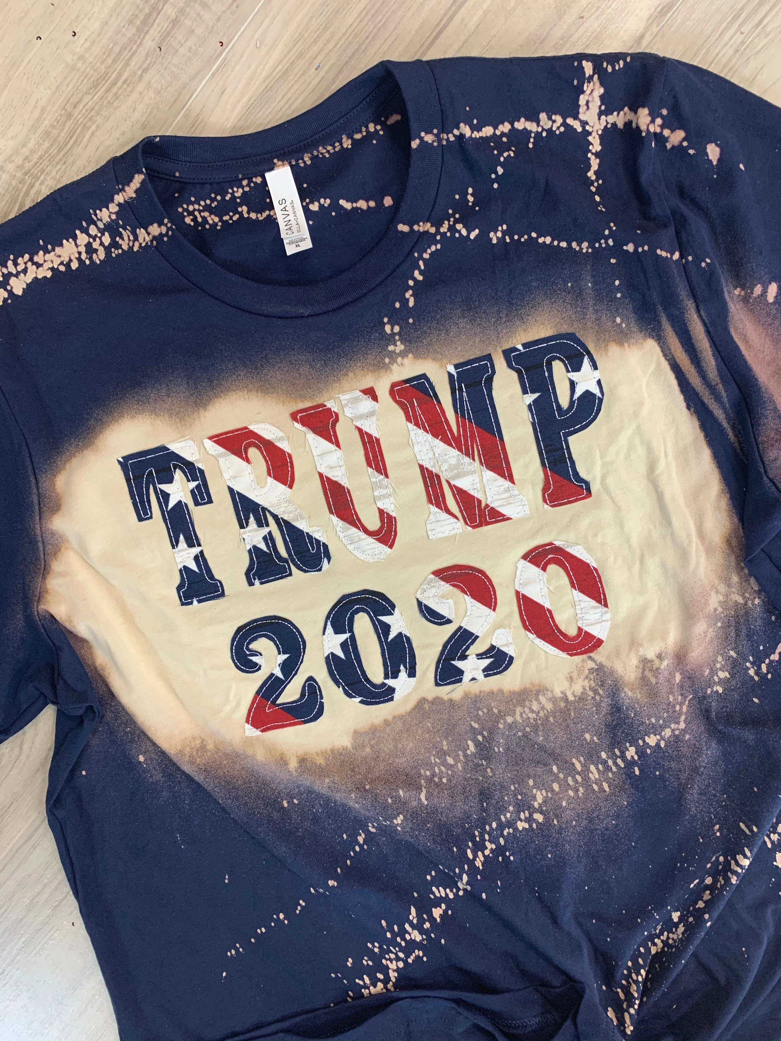 TRUMP 2020 American Flag Shirt