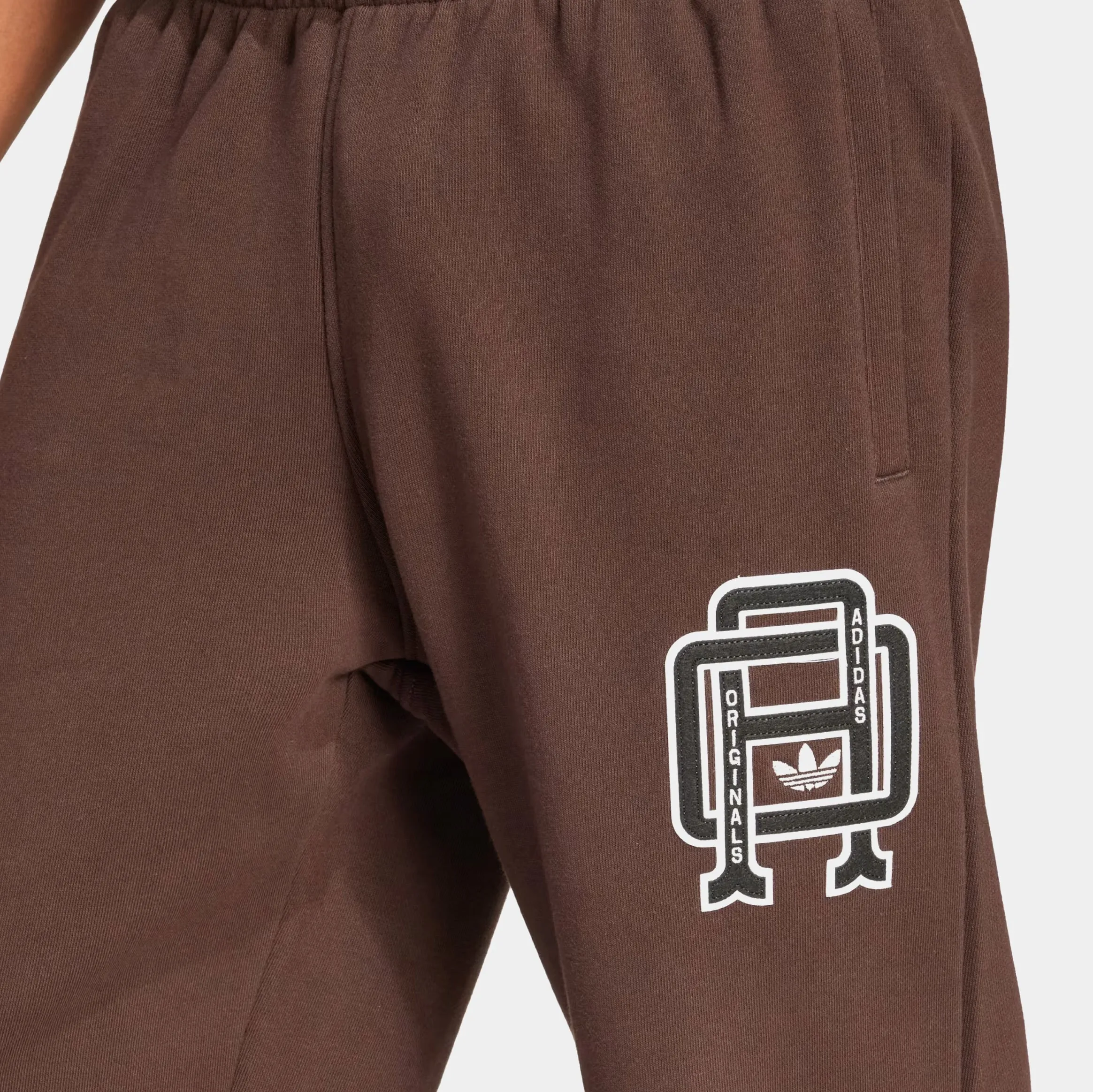 Varsity Essentials Pants Mens Sweatpants (Brown/White)