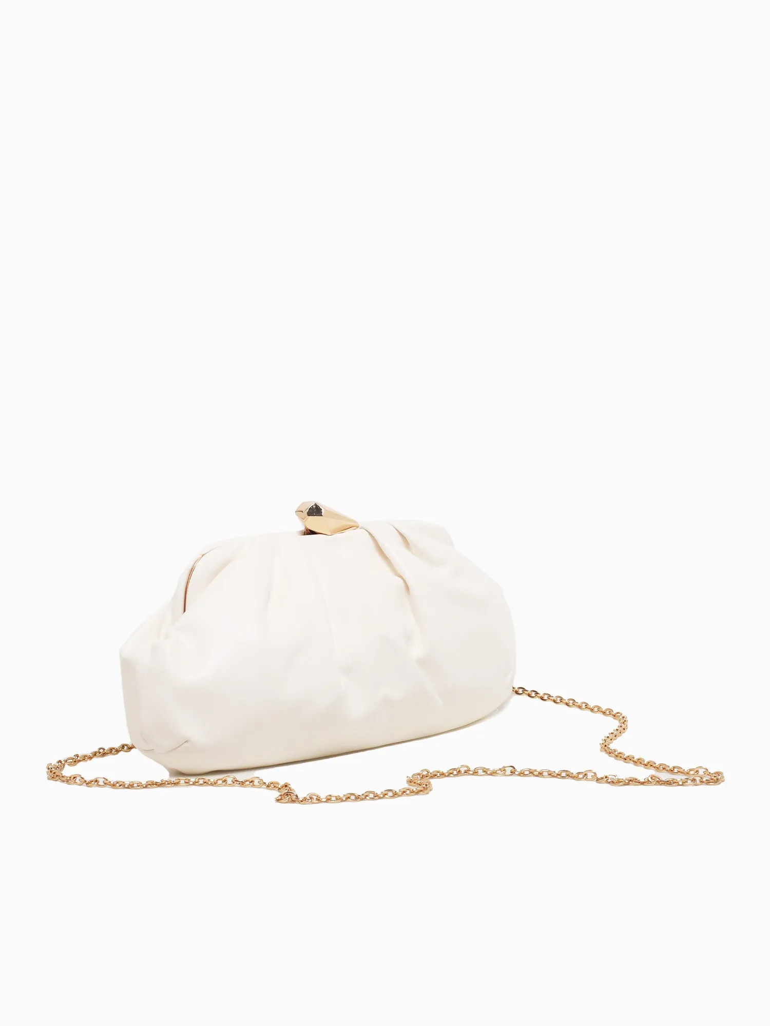 Welma Clutch White