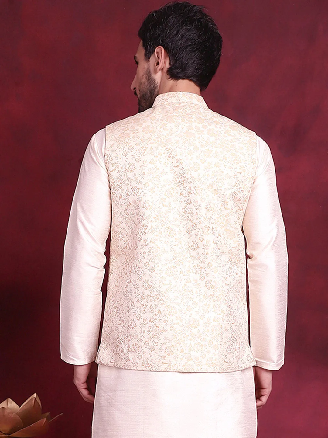 Woven Design Nehru Jacket