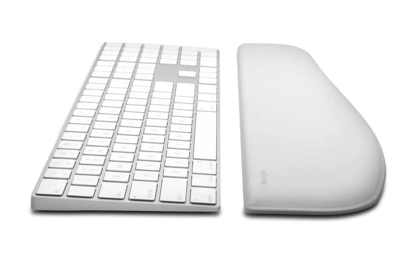 Wrist Rest Slim Keyboard Grey