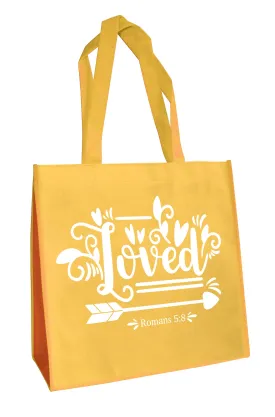 Yellow Eco Tote Bag - Loved